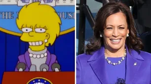 ¿Los Simpson anticiparon la llegada de Kamala Harris a la Casa Blanca hace 20 años?