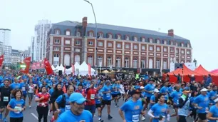 A solo 100 metros de la llegada, murió un corredor de 48 años en el maratón de Mar del Plata