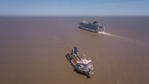 Compañía Sud Americana de Dragados terminó sus obras para la llegada de cruceros