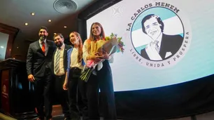 Con Zulemita y Alfa de invitados, militantes libertarios realizaron el primer acto de “La Carlos Menem”