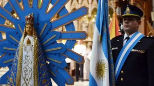 La Policía Federal nombra "Comisario Honorario" a la Virgen María