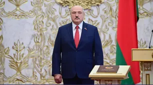 Lukashenko asumió en nuevo mandato en una ceremonia en secreto