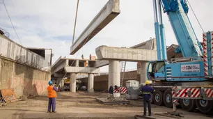 Belgrano Sur: ya se e completó el 30% de las obras de conexión con Constitución