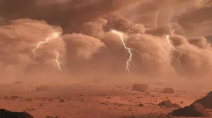 Un misterioso “silbido” en Marte revela la primera evidencia de rayos en el planeta rojo