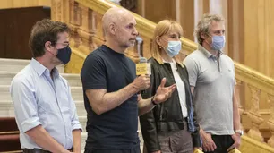 Con la presencia de Horacio Rodríguez Larreta y Enrique Avogadro se anunció la programación del Teatro Colón