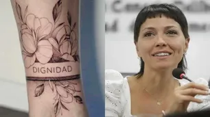 Mayra Mendoza se tatuó una tobillera de flores en apoyo a Cristina Kirchner: "Un signo de dignidad"