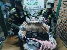 Secuestraron más de 35 kilos de cocaína ocultos entre ropa de cama