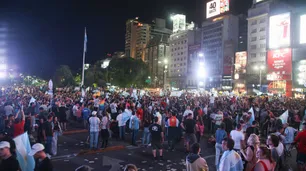 Javier Milei y el estallido en la 9 de Julio: ¿Qué apoyó la gente?