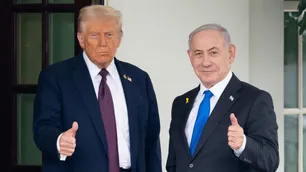Donald Trump recibirá el premio máximo de Israel y lanzó una dura advertencia a Irán y Hamas