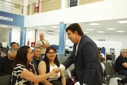 Fernando Espinoza inauguró un moderno centro para obtener la licencia de conducir en menos de 90 minutos en La Matanza