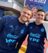 Con Álvarez y Beltrán, el fútbol argentino da el puntapié inicial en París 2024