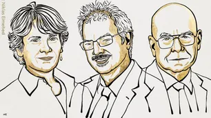Dos estadounidenses y un danés ganan el Premio Nobel de Química por la "química de clic"