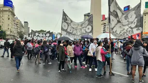 Marchas: impulsan habilitación por ley de carriles para el transporte público