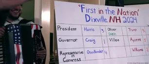 Votaron 6 personas en un pequeño pueblo: cómo fue la primera elección en Estados Unidos entre Kamala Harris y Donald Trump