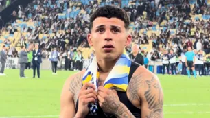 Leonel Flores y un partido especial: del llanto en el Maracaná al alivio por la clasificación de Boca