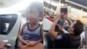Video | Dejó a su hijo de 3 años encerrado en una camioneta y lo rescató la policía