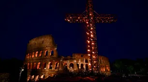 El papa Francisco programó las meditaciones del Vía Crucis, pero esta vez no pudo estar presente