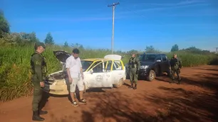 Detienen a taxista con 300 ampollas de fentanilo de origen paraguayo abajo del asiento