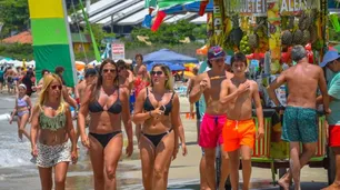 Efecto Caipirinha: récord de turismo extranjero en Brasil con una suba del 55% en enero y Argentina lidera el ranking