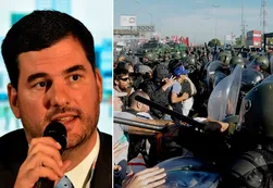 Burzaco sobre incidentes en Panamericana: "Hubo que actuar con celeridad"