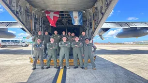 El Ministerio de Defensa anunció que los componentes del primer avión caza F-16 para la Fuerza Aérea viajan hacia Argentina