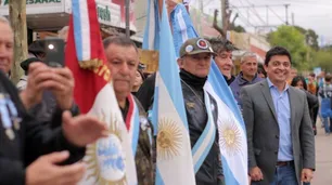 Capilla del Monte celebró sus 440 años con un emotivo homenaje a los Veteranos de Malvinas