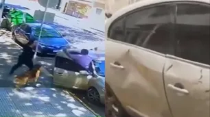 Una mujer atacó a palazos a un jubilado con discapacidad porque le reclamaba que juntara la caca de su perro