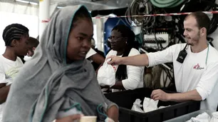 "Aquarius" en fotos: así llegaron a España los 629 africanos que Italia no quiso recibir