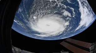 Imponentes fotos del devastador huracán Dorian visto desde el espacio