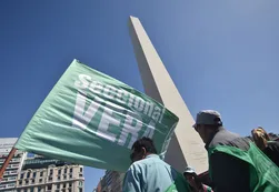 ATE se concentra frente al Obelisco por la apertura de paritarias