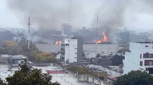 Incendio en un depósito de Iron Mountain en el que en 2014 hubo 10 muertos
