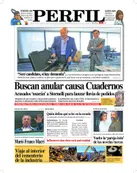 La tapa del Diario PERFIL de este domingo