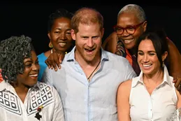 De visita en Colombia, Meghan Markle habló en español: "Lo aprendí hace 20 años en Argentina"