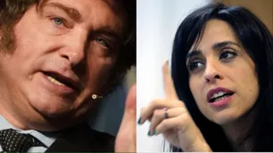 Milei presumió un examen de inglés que lo menciona y Victoria Donda se burló: "Tsunami de chanes, Mr President!"