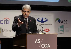 Video | El increíble fallido de Aníbal Fernández en el Council of the Americas