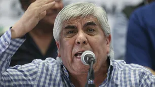 Hugo Moyano aseguró que Schmid se fue de la CGT porque "estaba incómodo"