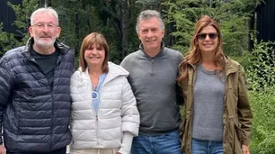 Patricia Bullrich, con Macri y Juliana Awada en la Patagonia: "Somos el cambio o no somos nada"