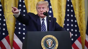 Trump dijo "tener pruebas" de que el Covid-19 salió del laboratorio chino y amaga otra guerra comercial