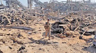 La explosión de Beirut puede haber sido una bomba, sugiere el presidente