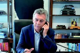 Reapareció Mauricio Macri al teléfono