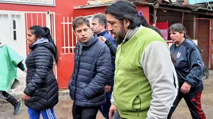 Kicillof se basa en las obras de los intendentes para pelear con Vidal