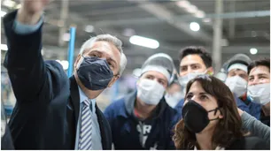 Alberto Fernández: "Hace mucha falta la inversión privada que convoque al trabajo"