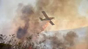 La Calera, el único foco activo de incendios en Córdoba: más de 100 bomberos trabajan en el lugar