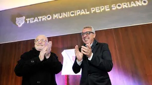 Tigre: Julio Zamora inauguró el teatro municipal "Pepe Soriano"