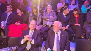 Galería de fotos: el debate de los candidatos a vice tuvo tribuna colmada y no faltaron los cruces y la tensión