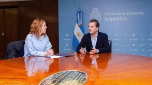 A días de la primaria peronista en La Matanza, Massa se reunió con la precandidata del Movimiento Evita