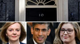 Dos mujeres y un hombre son "finalistas" para suceder a Boris Johnson en Downing Street
