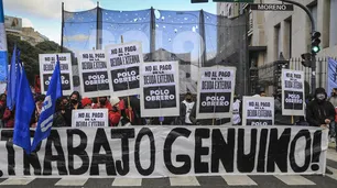 Tal como estaba previsto, las organizaciones sociales liberaron la 9 de julio