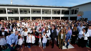 Julio Zamora inauguró la Escuela Primaria N°23 "Pablo Pizzurno" de Don Torcuato