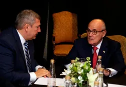 Rudolph Giuliani está en Argentina y habló de la inseguridad en Buenos Aires